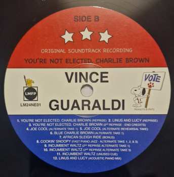 LP Vince Guaraldi: You're Not Elected, Charlie Brown (Original Soundtrack Recording)
