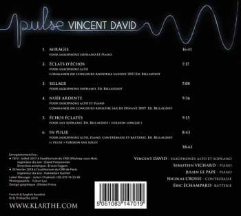 CD Vincent David: Pulse