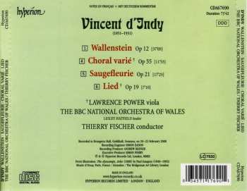 CD Lawrence Power: Wallenstein • Saugefleurie • Choral Varié • Lied