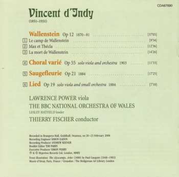 CD Lawrence Power: Wallenstein • Saugefleurie • Choral Varié • Lied