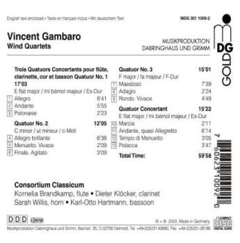 CD Consortium Classicum: Wind Quartets