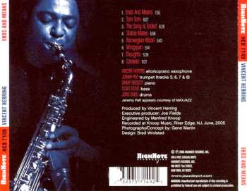 CD Vincent Herring: Ends And Means