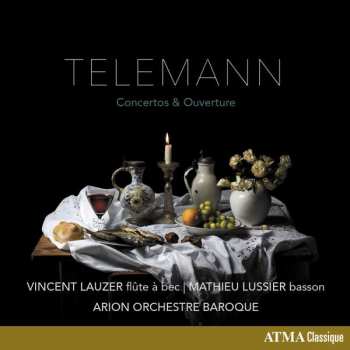Album Mathieu Lussier: Telemann - Concertos & Ouverture