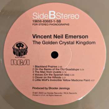 LP Vincent Neil Emerson: The Golden Crystal Kingdom CLR