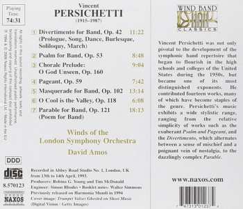 CD The London Symphony Orchestra: Divertimento · Masquerade · Parable