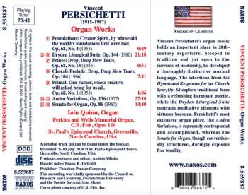 CD Iain Quinn: Organ Works