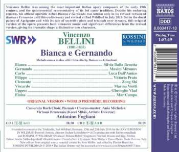 2CD Vincenzo Bellini: Bianca E Gernando