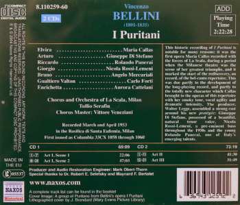 2CD/Doos Maria Callas: I Puritani