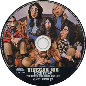 3CD/Doos Vinegar Joe: Finer Things (The Island Recordings 1972-1973)