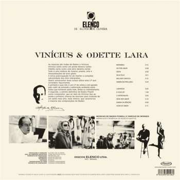LP Vinicius de Moraes: Vinicius & Odette Lara LTD