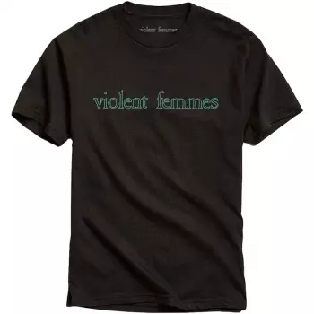 T-shirt Green Vintage Logo Violent Femmes 