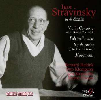 CD Igor Stravinsky: Violinkonzerte = Violin Concertos