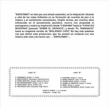 LP Virgilio Armas Y Su Cuarteto: Espejismo