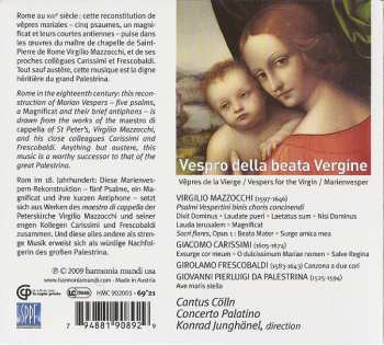 CD Cantus Cölln: Vespro Della Beata Vergine