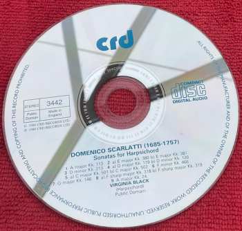 CD Virginia Black: Domenico Scarlatti Sonatas for Harpsichord