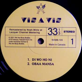 LP Vis A Vis: Di Wo Ho Ni LTD