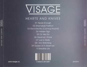 CD Visage: Hearts And Knives