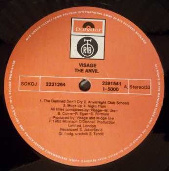 LP Visage: The Anvil
