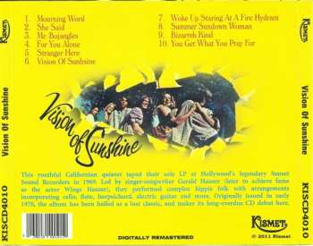 CD Vision Of Sunshine: Vision Of Sunshine