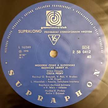 Doos/2EP Vítězslav Nezval: Moderní České A Slovenské Básnické Sbírky III.
