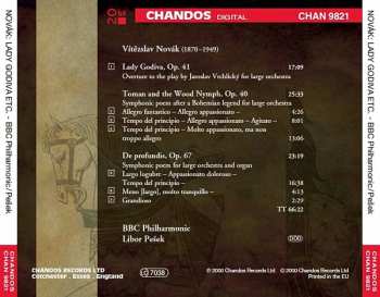 CD Libor Pešek: Lady Godiva / De Profundis / Toman And The Wood Nymph