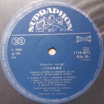 2LP/Doos Prague Radio Symphony Orchestra: Lucerna = The Lantern, Opera In 4 Acts