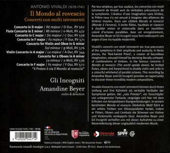 CD Antonio Vivaldi: Il Mondo Al Rovescio (Concerti Con Molti Istromenti)