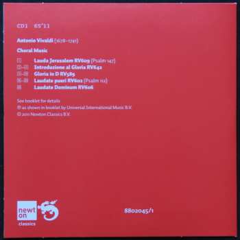 7CD/Doos Antonio Vivaldi: Sacred Music