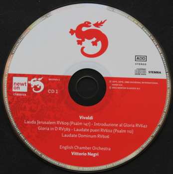7CD/Doos Antonio Vivaldi: Sacred Music