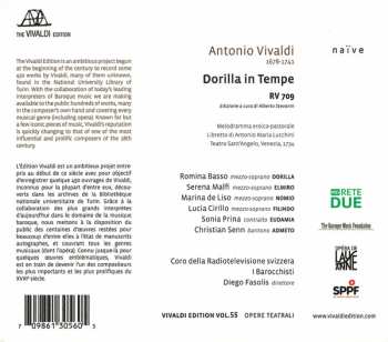 2CD Antonio Vivaldi: Dorilla In Tempe