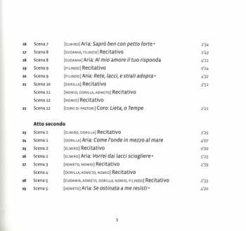 2CD Antonio Vivaldi: Dorilla In Tempe