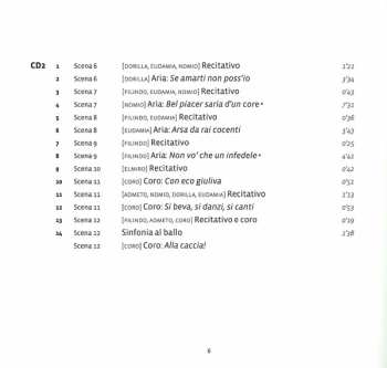 2CD Antonio Vivaldi: Dorilla In Tempe