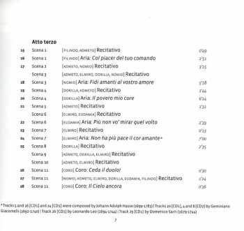 2CD Antonio Vivaldi: Dorilla In Tempe