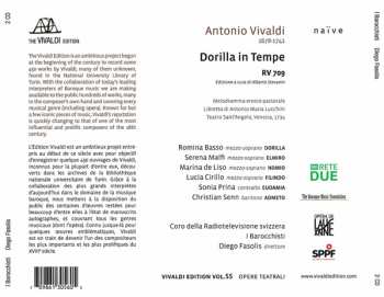 2CD Antonio Vivaldi: Dorilla In Tempe