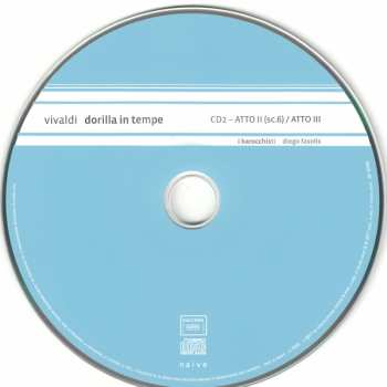 2CD Antonio Vivaldi: Dorilla In Tempe