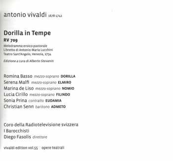2CD Antonio Vivaldi: Dorilla In Tempe