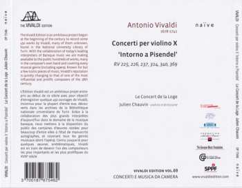 CD Antonio Vivaldi: Concerti Per Violino X 'Intorno A Pisendel'
