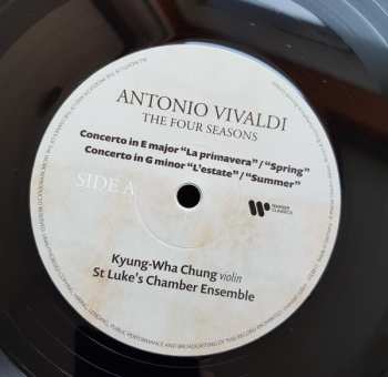 LP Antonio Vivaldi: The Four Seasons = Le Quattro Stagioni