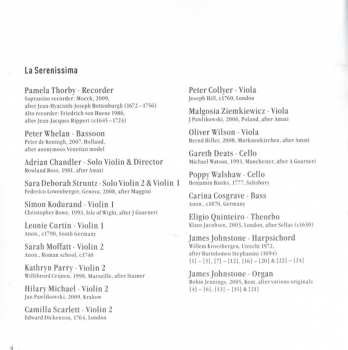 CD Antonio Vivaldi: Gods, Emperors & Angels • Concertos For Recorder, Violin, Bassoon & Strings