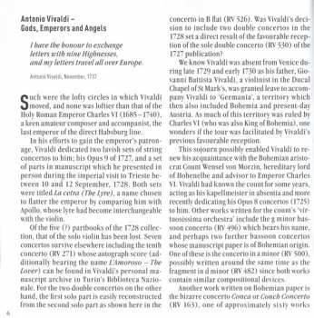 CD Antonio Vivaldi: Gods, Emperors & Angels • Concertos For Recorder, Violin, Bassoon & Strings