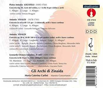 CD Antonio Vivaldi: Gli Archi Di Zinaida