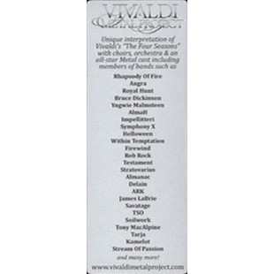 2LP Vivaldi Metal Project: The Four Seasons LTD