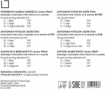 CD Antonio Vivaldi: Violino D'Amore