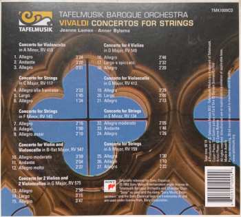 CD Antonio Vivaldi: Concertos for Strings