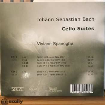 2CD Johann Sebastian Bach: J.S. Bach - Cello Suites