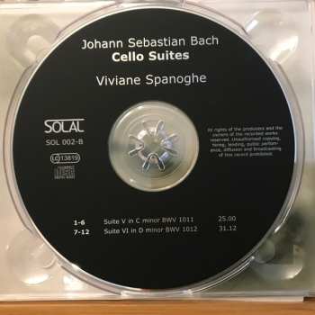 2CD Johann Sebastian Bach: J.S. Bach - Cello Suites