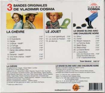 CD Vladimir Cosma: La Chevre / Le Jouet / Le Grand Blond Avec Une Chaussure Noire