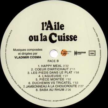 LP Vladimir Cosma: L'aile Ou La Cuisse