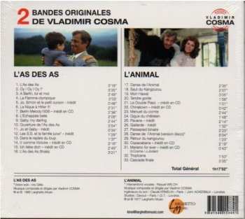CD Vladimir Cosma: L’As Des As / L’Animal