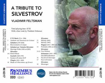 CD Vladimir Feltsman: A Tribute To Silvestrov